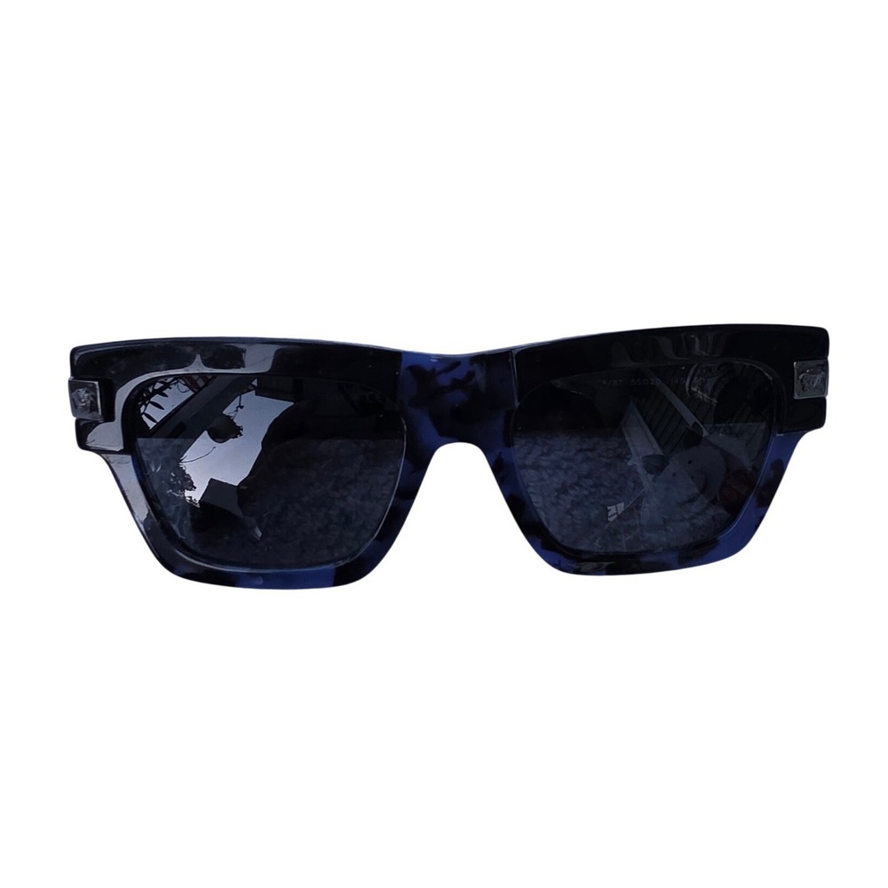 Versace 4464 Frames Blue Tortoise Rectangular Medusa‎ Logo Italy 5458/87 55mm